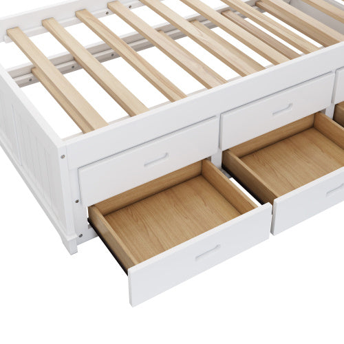 Solid Pine Wood With Leisure Twin Beds