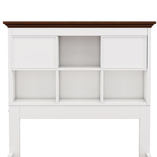 Solid Pine Wood With Leisure Twin Beds