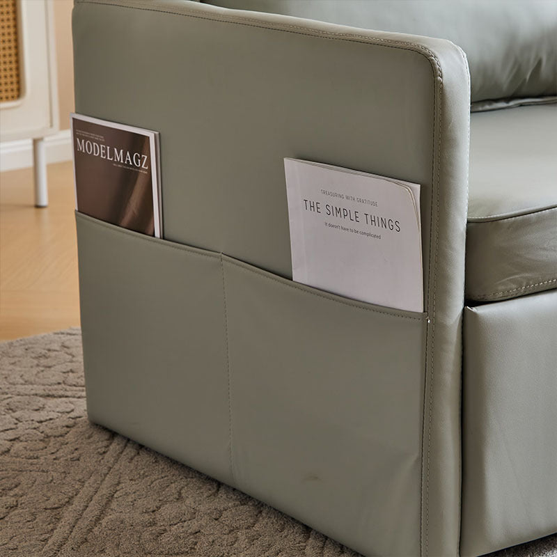 Adult Sleeper Chair Bed – 3-in-1 Convertible Sofa with Pull-Out Bed, USB & Type-C Charging Ports, and Folding Tray Table