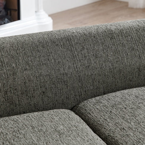 Pet Sofa with Backrest & Armrests – Modern Rectangular Dog Sofa for Medium & Large Dogs, Soft Cushion for Comfort