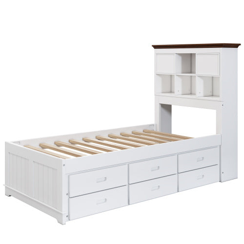 Solid Pine Wood With Leisure Twin Beds